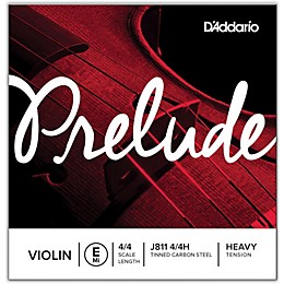 D'Addario Prelude Violin E String 4/4 Size Heavy