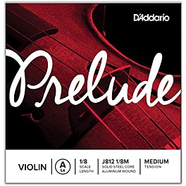 D'Addario Prelude Violin A String 4/4 Size Heavy D'Addario Prelude Violin A String 1/8