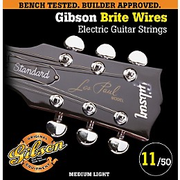 Gibson G700ML Medium Light Brite Wires Electric Guitar Strings