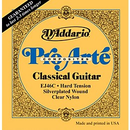 D'Addario EJ46C Pro-Arte Composites Hard Tension Classical Guitar Strings