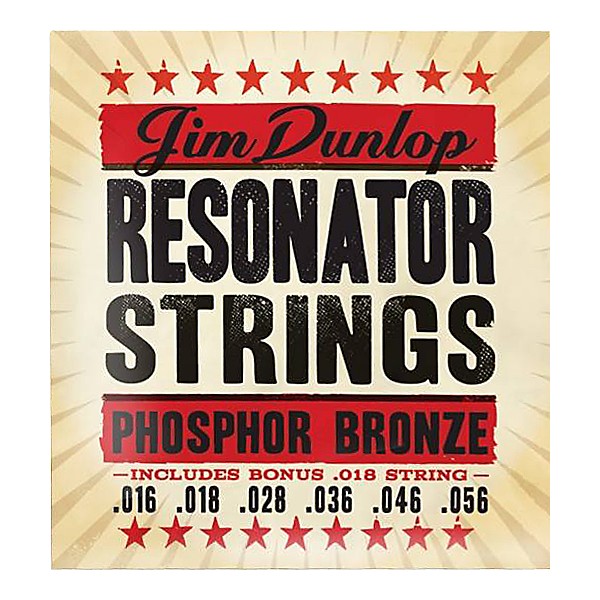 Dunlop Resonator Guitar Phosphor Bronze String Set