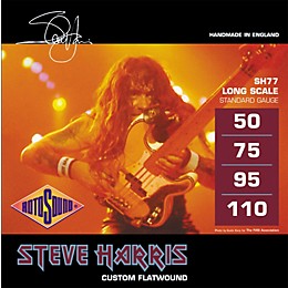 Rotosound SH77 Steve Harris Signature Flat Wound Bass Strings