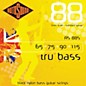 Rotosound RS88S Trubass Black Nylon Flatwound Standard Gauge Short Scale Bass Strings thumbnail