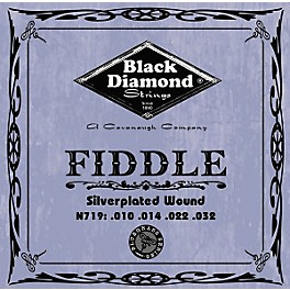 Black Diamond Silver-Plated Fiddle Strings