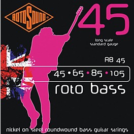 Rotosound RB45 Rotobass Nickel Roundwound Strings