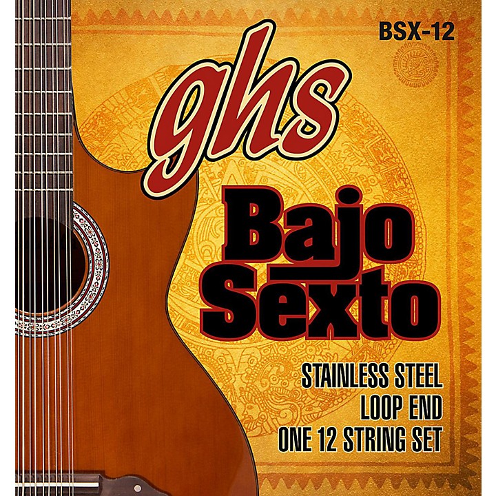 GHS Bajo Sexto 12 String Set Stainless Steel Guitar Center