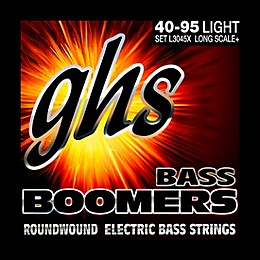 GHS Boomers Long Scale Plus Lite Bass Guitar Strings