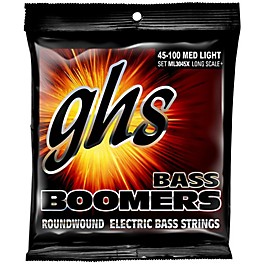 GHS Boomers Long Scale Plus Medium Light Bass Guitar Strings