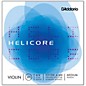 D'Addario Helicore Violin Set Strings 4/4 Size Medium Wound E thumbnail