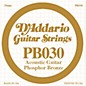D'Addario PB030 Phosphor Bronze Acoustic Guitar Strings Single thumbnail