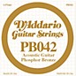 D'Addario PB042 Phosphor Bronze Guitar Strings .042 Guage thumbnail