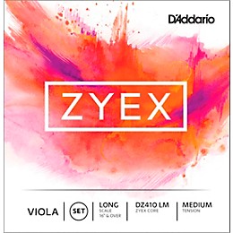 D'Addario Zyex Series Viola String Set 16+ Long Scale Medium