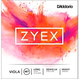 D'Addario Zyex Series Viola String Set 16+ Long Scale Heavy