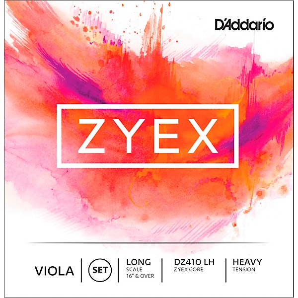 D'Addario Zyex Series Viola String Set 16+ Long Scale Heavy