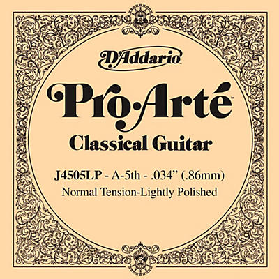 D'addario J45 A-5 Pro-Arte Composites Normal Lp Single Classical Guitar String for sale