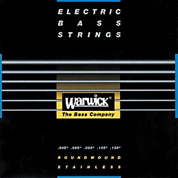 Warwick Red Label Stainless Wound Medium 5-String Bass Strings