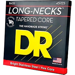 DR Strings Long Necks Taper Core Medium 5-String Bass Strings