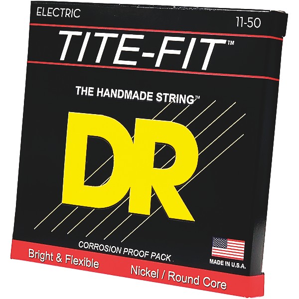 DR Strings Tite-Fit EH-11 Extra Heavy Nickel Plated Electric Guitar Strings