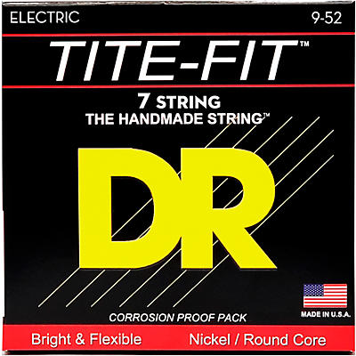 Dr Strings Tite-Fit Lt7-9 Lite 7-String Nickel Plated Electric Guitar Strings for sale