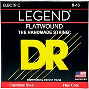 Dr Strings Legend Extra Life Flatwound Electric Guitar Strings for sale
