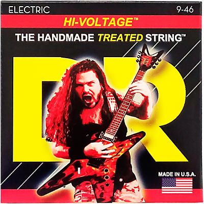 Dr Strings Dimebag Darrell Hi-Voltage Electric Guitar Strings Med Lite for sale
