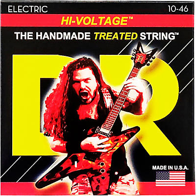 Dr Strings Dimebag Darrell Dbg-10 Medium Hi-Voltage Electric Guitar Strings for sale