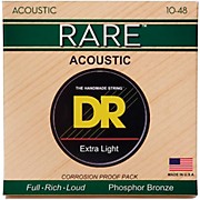 Dr Strings Rare Phosphor Bronze Lite Acoustic Guitar Strings for sale
