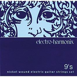 Electro-Harmonix NIC9 Nickel Wound Ultra Light Electric Guitar Strings