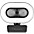 Aluratek 1080P USB Webcam w/Adjustable Lighting, Autofocus & Dual Mics 