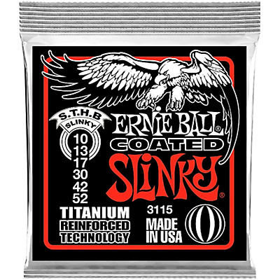 Ernie Ball 3115 Coated Electric Sthb Slinky Guitar Strings for sale