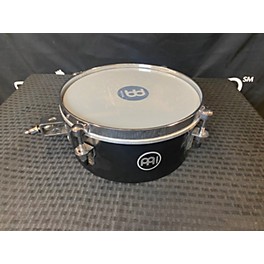 Used MEINL 10X2 Drummer Snare Timbale Black Drum