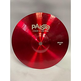 Used Paiste 10in 2000 Series Colorsound Splash Cymbal