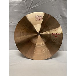 Used Paiste 10in 2002 SPLASH Cymbal