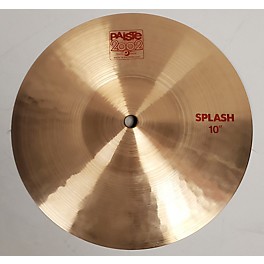 Used Paiste 10in 2002 Splash Cymbal