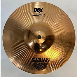 Used SABIAN 10in B8x Splash Cymbal