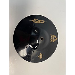 Used Paiste 10in Black Alpha JJ Metal Splash Cymbal