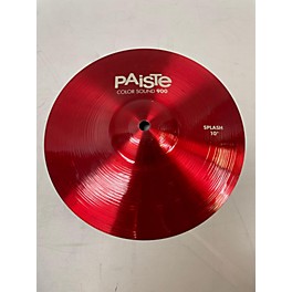 Used Paiste 10in COLOR SOUND 900 Cymbal
