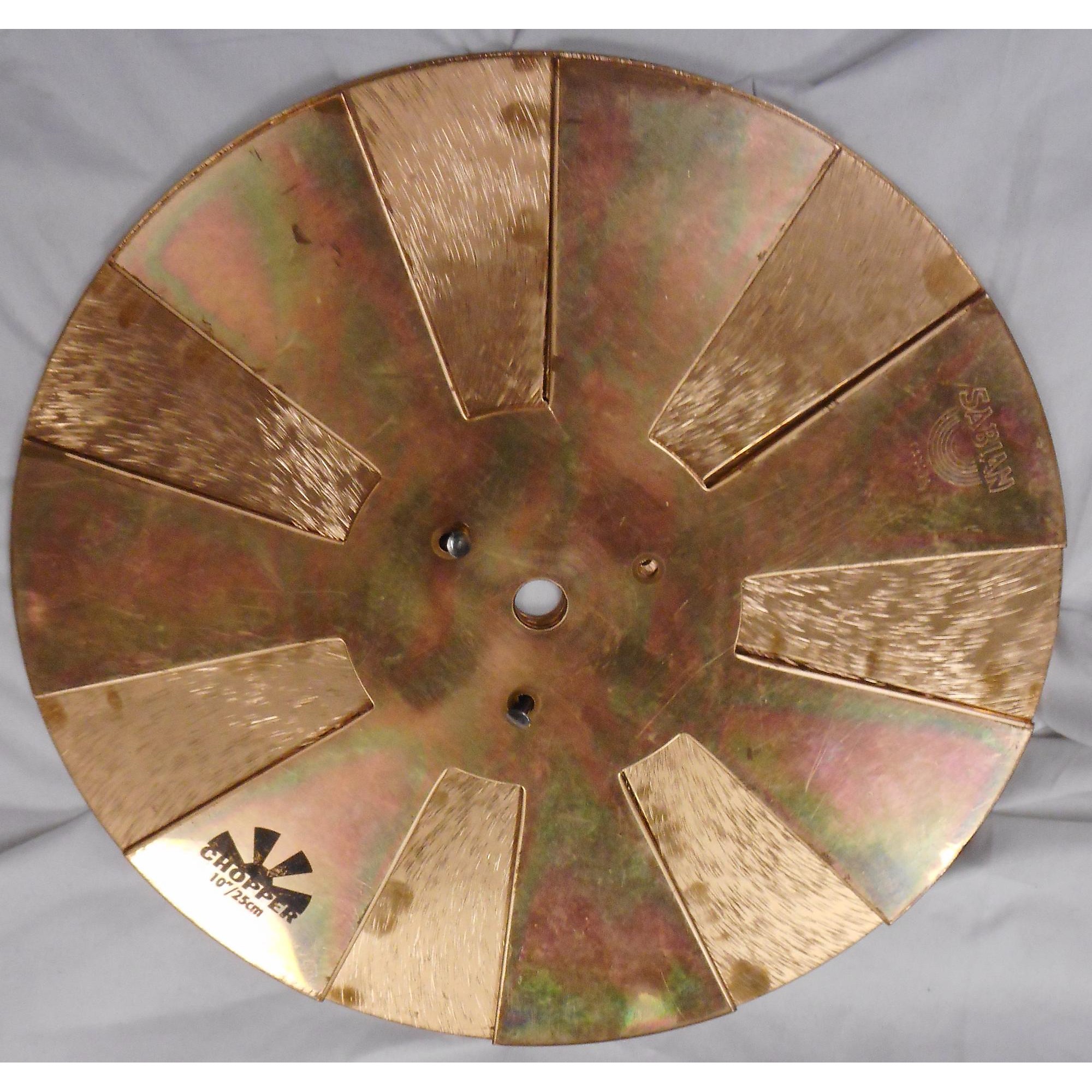 Used Sabian 10in Chopper EFX Cymbal Guitar Center