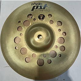 Used Paiste 10in PST X Splash Stack 10" | 8" Cymbal