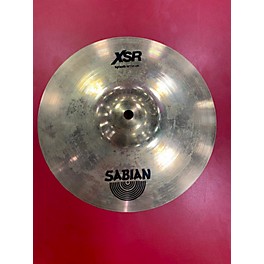 Used SABIAN 10in XSR 1005B 10" Splash Cymbal Cymbal