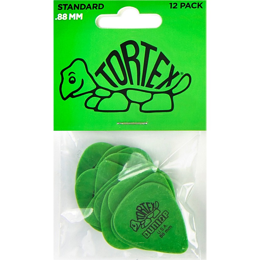 Dunlop Tortex Standard .50 mm Guitar Picks, 1 Dozen