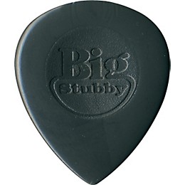 Dunlop 475 Big Stubby Guitar Picks 2.0 mm 6-Pack