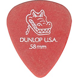 Dunlop Gator Grip Standard Guitar Picks .58 mm 1 Dozen