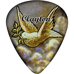 Clayton Dove Guitar Pick 12 Pack .80 mm 1 Dozen
