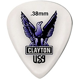 Clayton Acetal Standard Guitar Picks 1.0 mm 1 Dozen Clayton Acetal Standard Guitar Picks .38 mm 1 Dozen