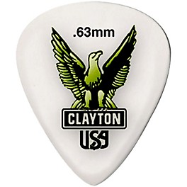 Clayton Acetal Standard Guitar Picks 1.52 mm 1 Dozen Clayton Acetal Standard Guitar Picks .63 mm 1 Dozen