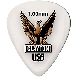 Clayton Acetal Standard Guitar Picks 1.0 mm 1 Dozen Clayton Acetal Standard Guitar Picks 1.0 mm 1 Dozen