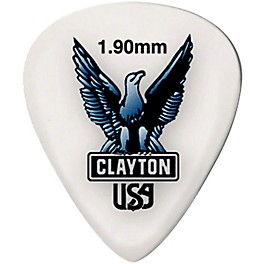 Clayton Acetal Standard Guitar Picks 1.52 mm 1 Dozen Clayton Acetal Standard Guitar Picks 1.9 mm 1 Dozen