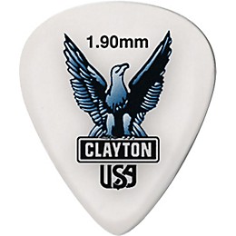Clayton Acetal Standard Guitar Picks 1.9 mm 1 Dozen