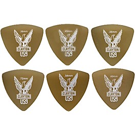 Clayton Ultem Rounded Triangle Guitar Picks .56 mm 1 Dozen Clayton Ultem Rounded Triangle Guitar Picks .45 mm 1 Dozen